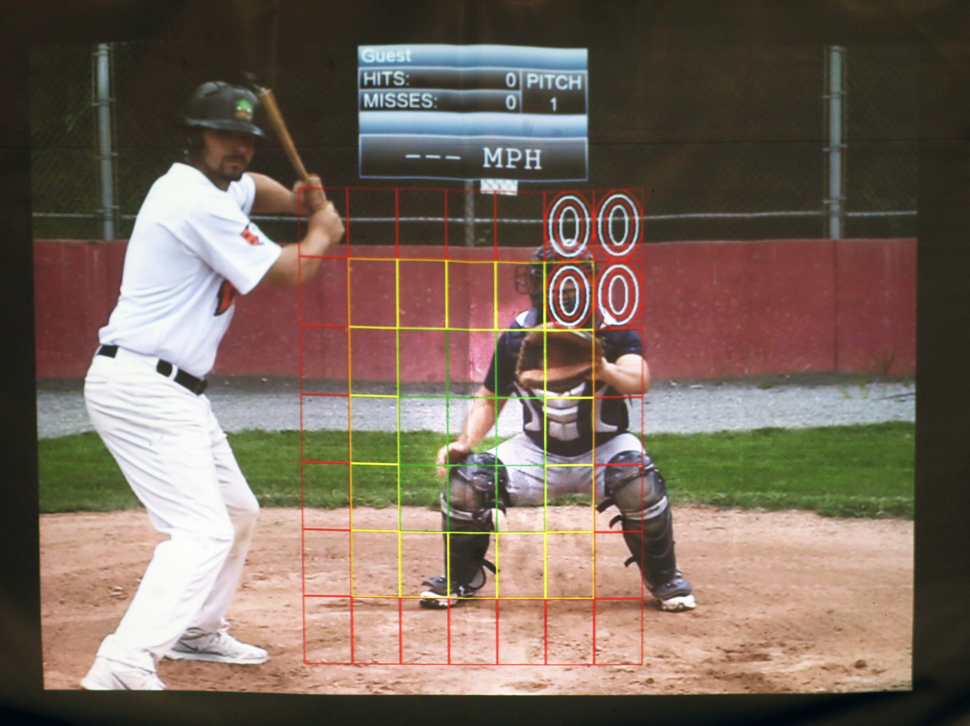 BASEBALL PITCHING SIMULATOR- STRIKE OUT PRO