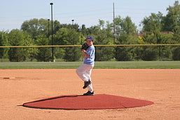 TPM- 10' 4 PIECE YOUTH MODEL GAME MOUND W/ARTIFICIAL TURF