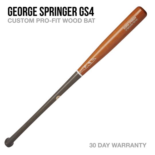 AXE BAT- GEORGE SPRINGER 4 CUSTOM PRO WOOD BAT